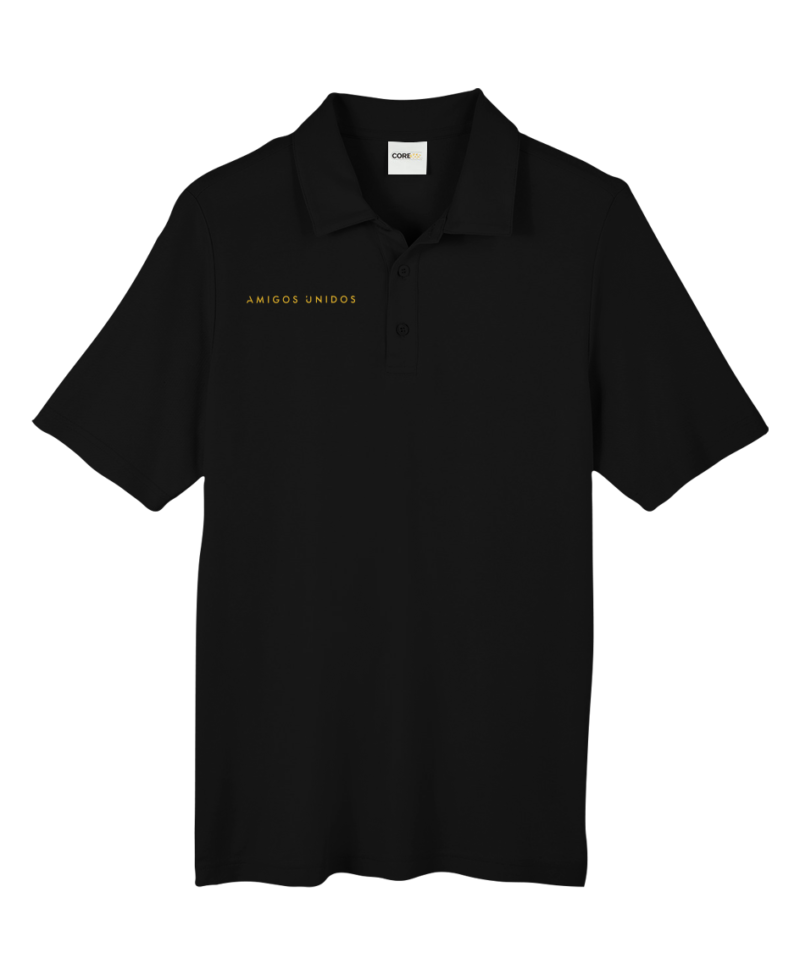 LVLL Performance Polo | Yellow Logo