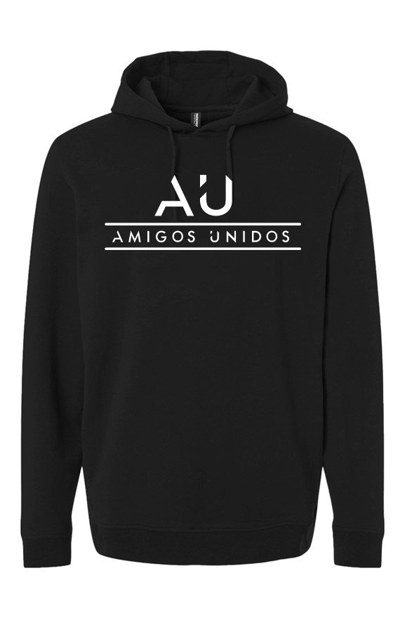 Stacked Cannon Stretch Hoodie | White Logo